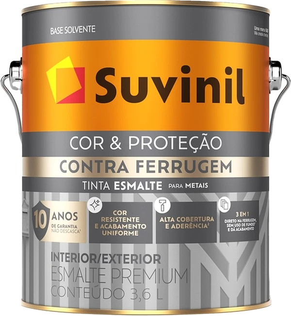 Contra Ferrugem — Suvinil, disponível na Casacor