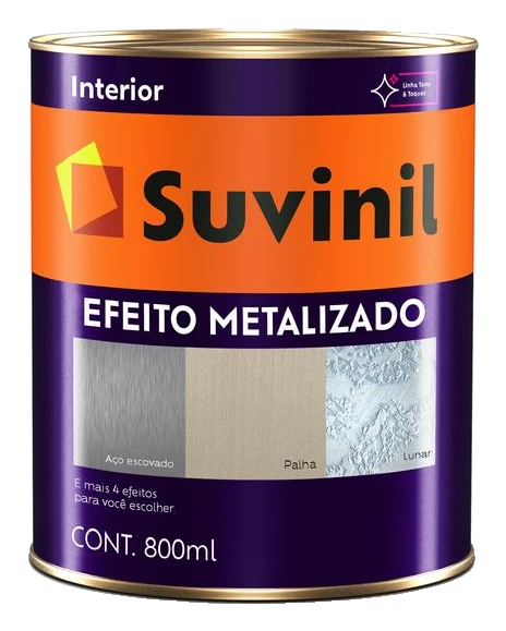 Efeito Metalizado — Suvinil, disponível na Casacor