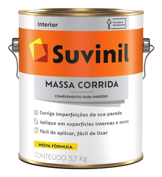 Massa Acrílica — Suvinil, disponível na Casacor