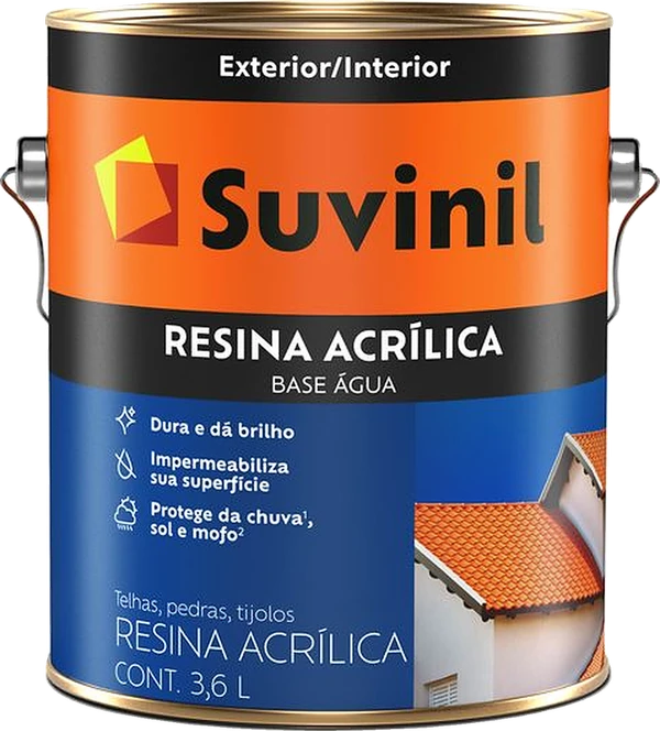Resina Acrílica Base Água — Suvinil, disponível na Casacor