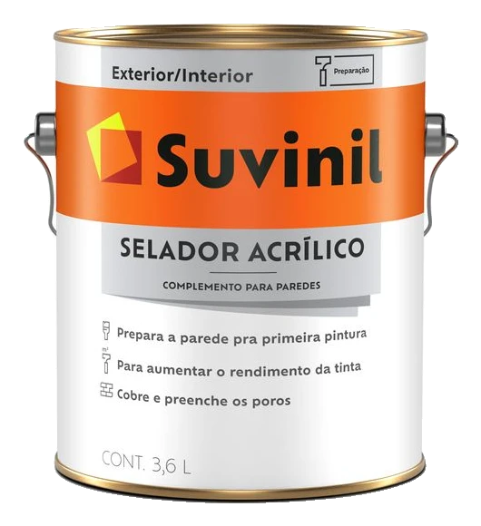 Selador Acrílico — Suvinil, disponível na Casacor