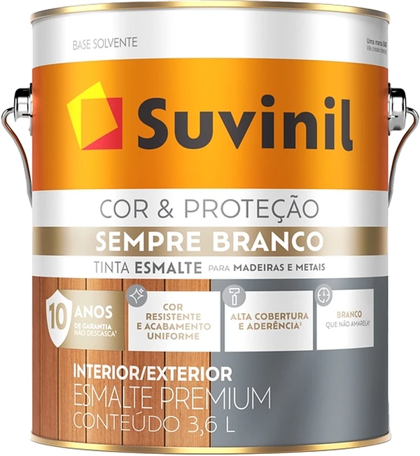 Sempre Branco Brilhante — Suvinil, disponível na Casacor