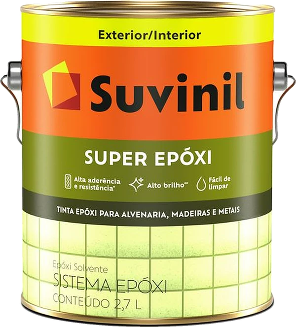 Super Epóxi Base Solvente — Suvinil, disponível na Casacor