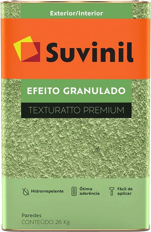 Texturatto Efeito Granulado — Suvinil, disponível na Casacor