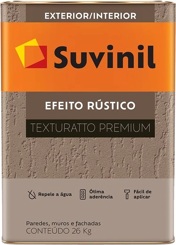Texturatto Efeito Rústico — Suvinil, disponível na Casacor