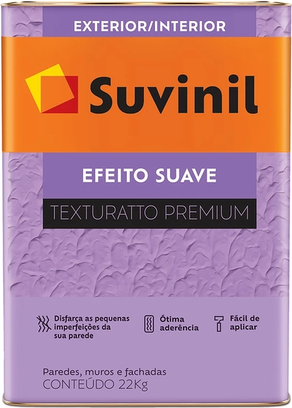 Texturatto Efeito Suave — Suvinil, disponível na Casacor