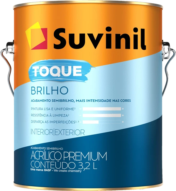 Toque Brilho — Suvinil, disponível na Casacor
