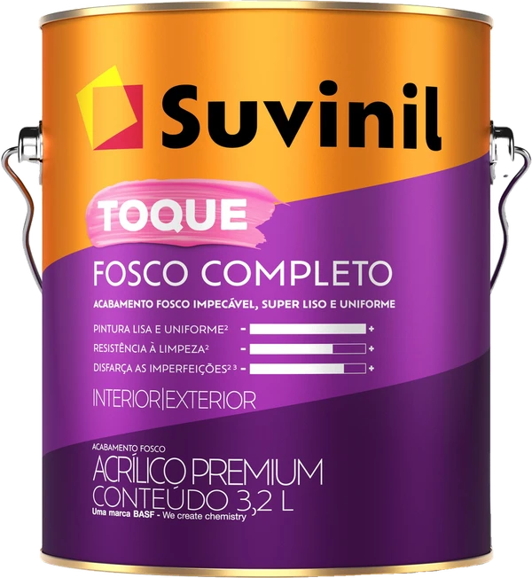 Toque Fosco Completo — Suvinil, disponível na Casacor